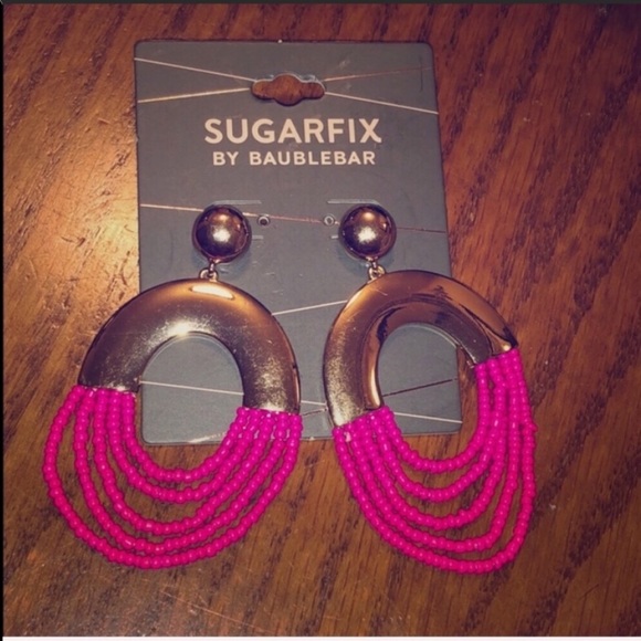 Pink Baublebar Earrings - Picture 2 of 2